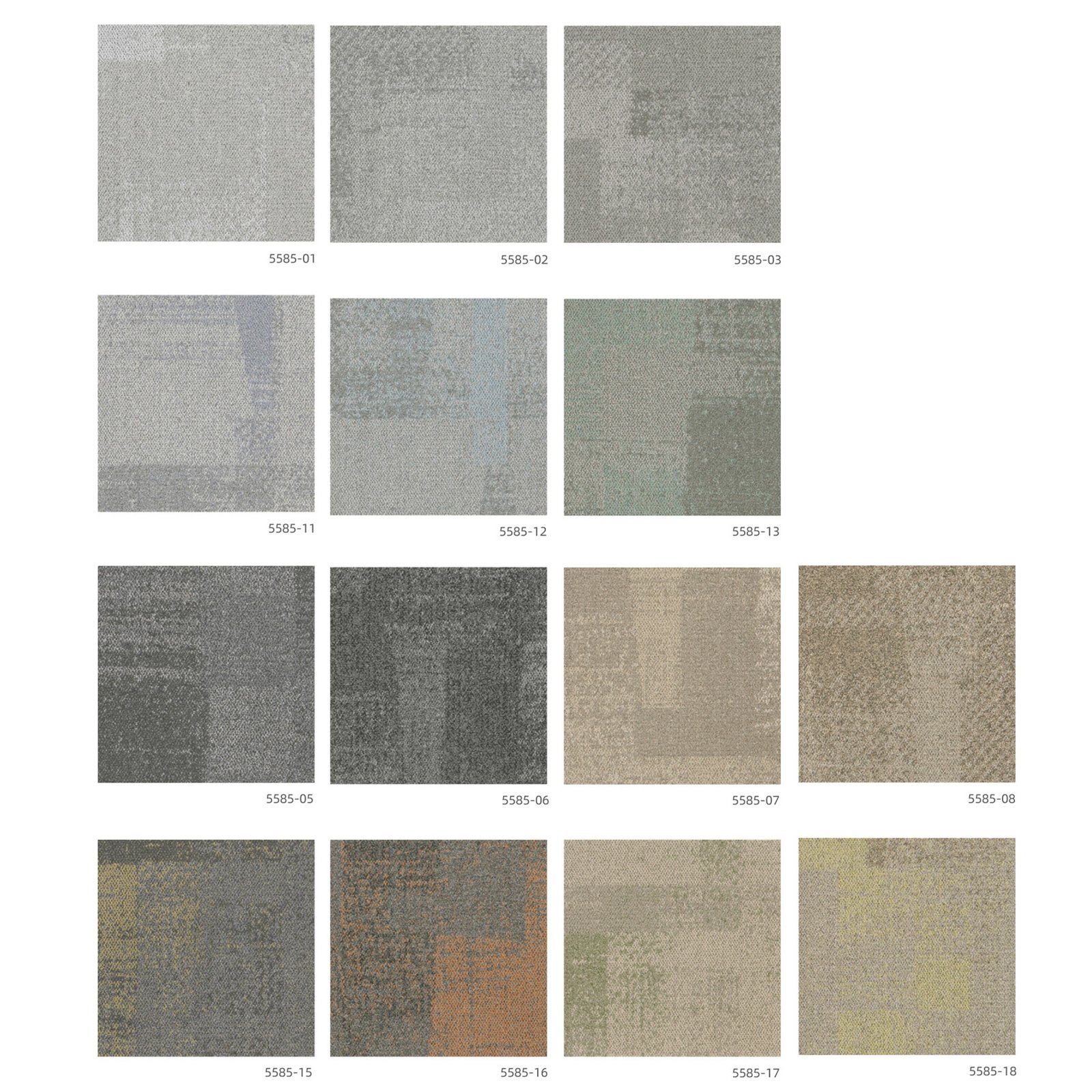 Memory Carpet Tile Color