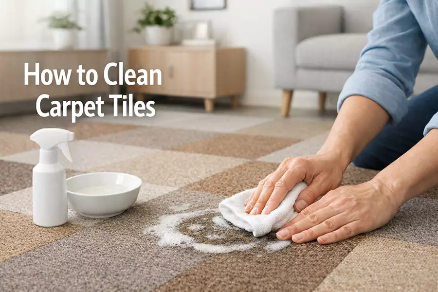 How to Clean Carpet Tiles: 7 Easy Steps