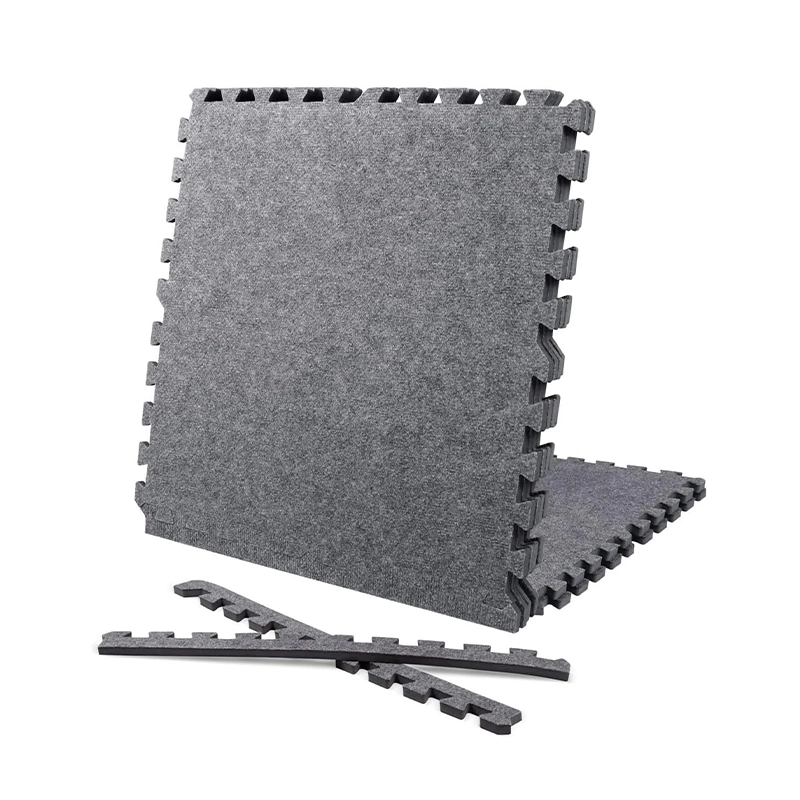 Spliced Foam Carpet Tiles